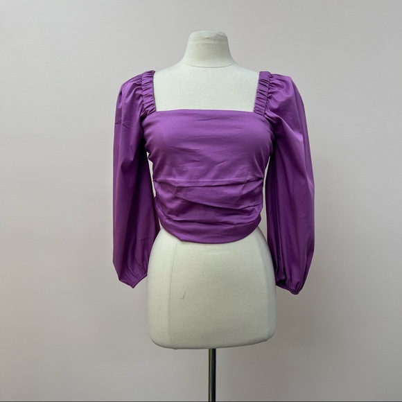 Veronica Beard Tops - Veronica Beard Kayla Top in Vivid Orchid